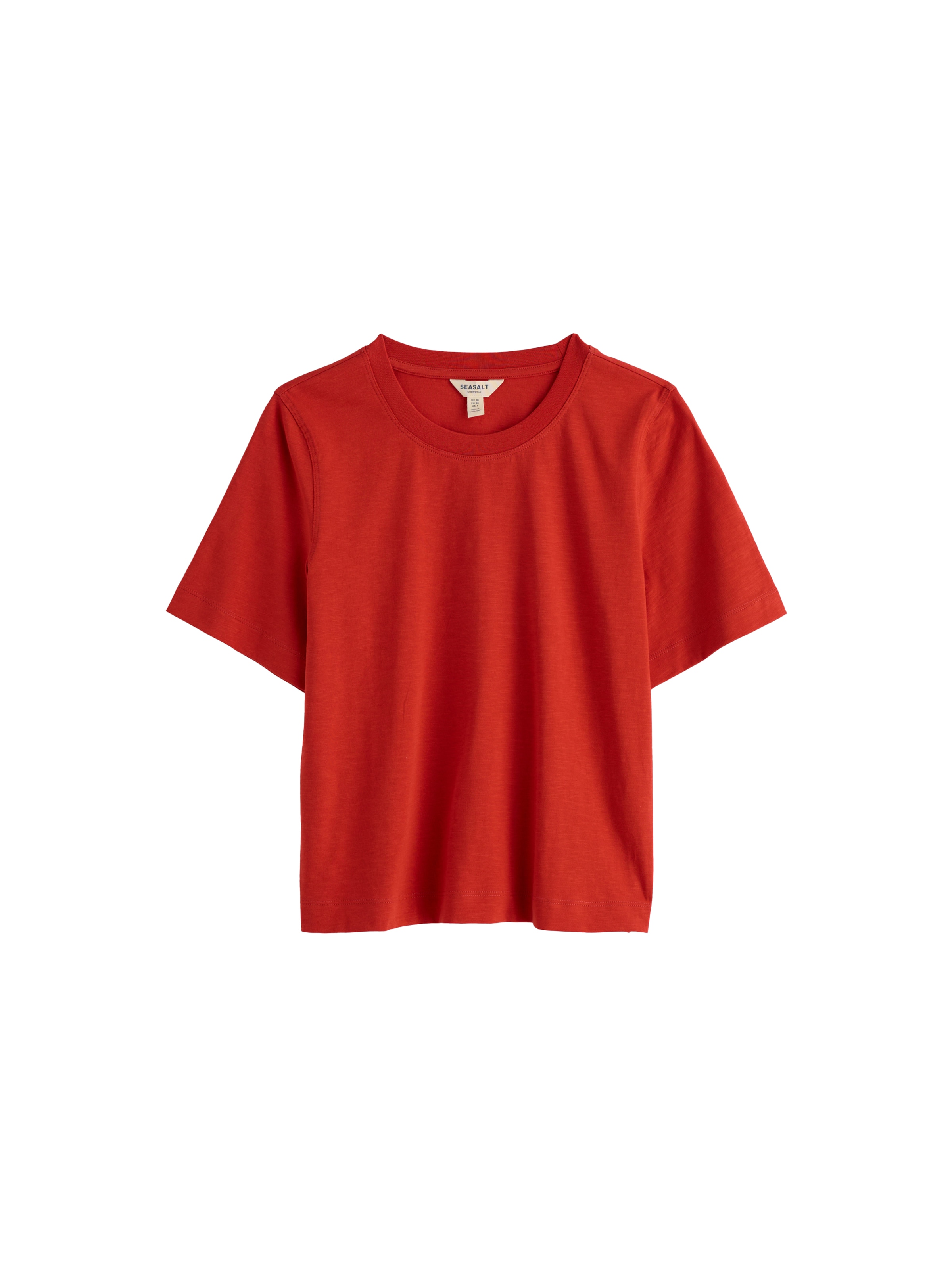 Seasalt Cornwall Shirt 'Copseland' in Rood: voorkant
