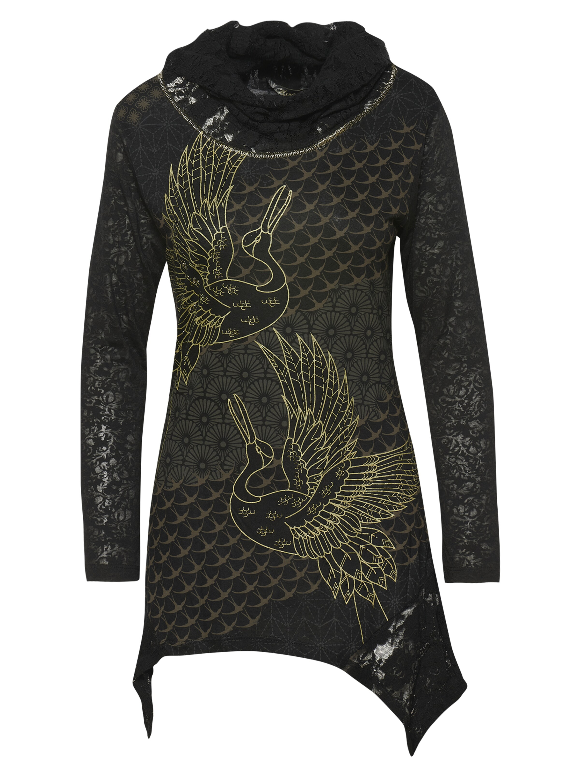 KOROSHI Shirts i sort: forside