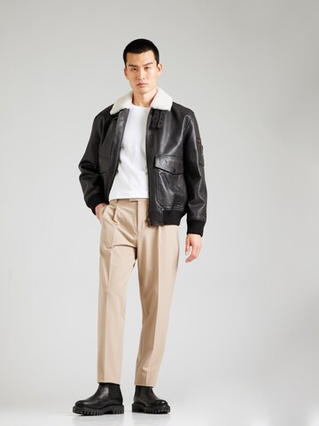 TOPMAN Обычный Брюки со складками в Серый