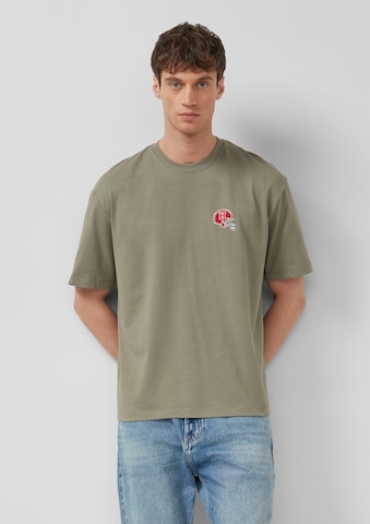 T-Shirt s.Oliver en vert : devant