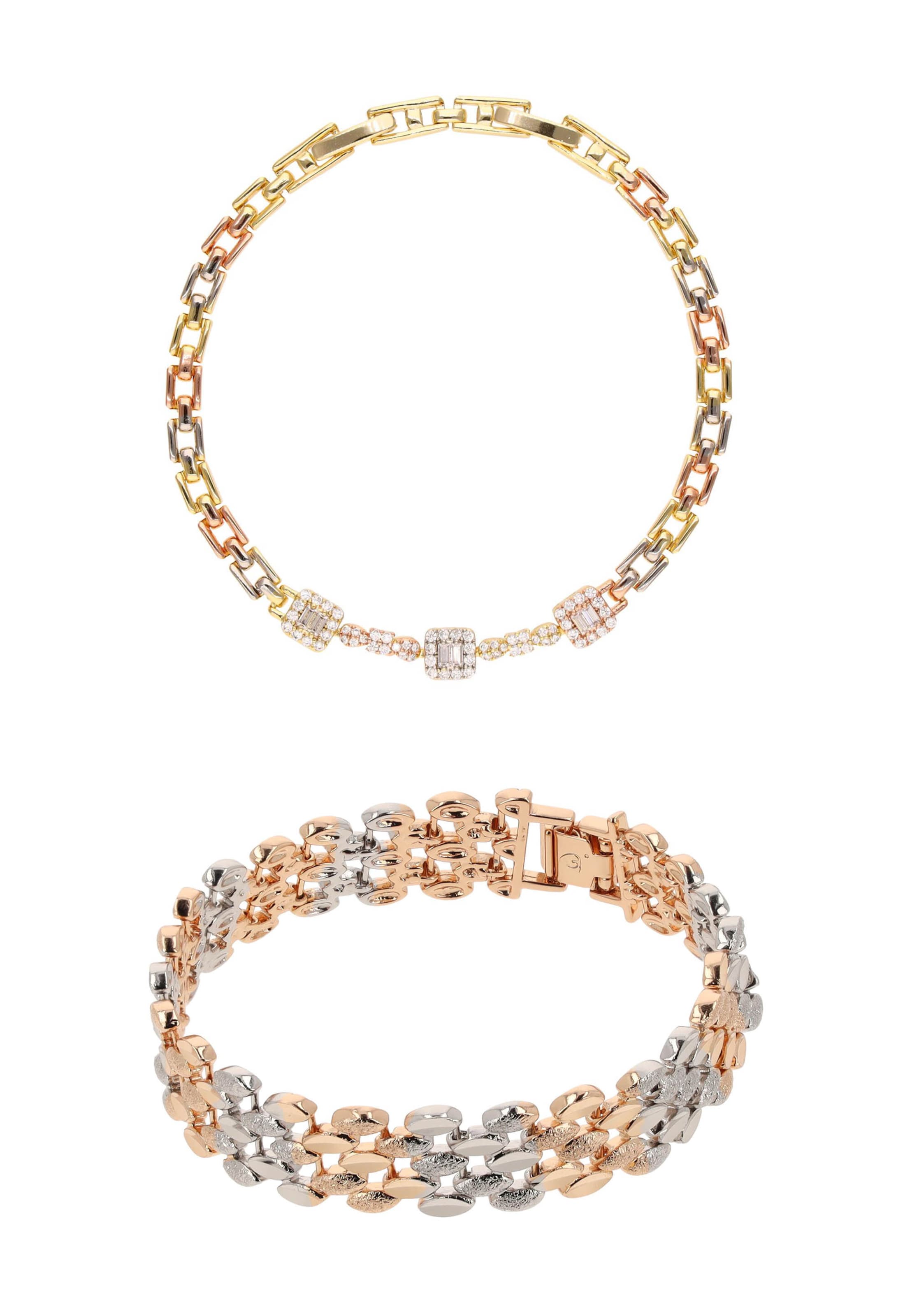 faina - Pulseira em ouro: frente