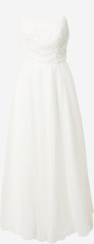 Laona Evening Dress in Beige: front