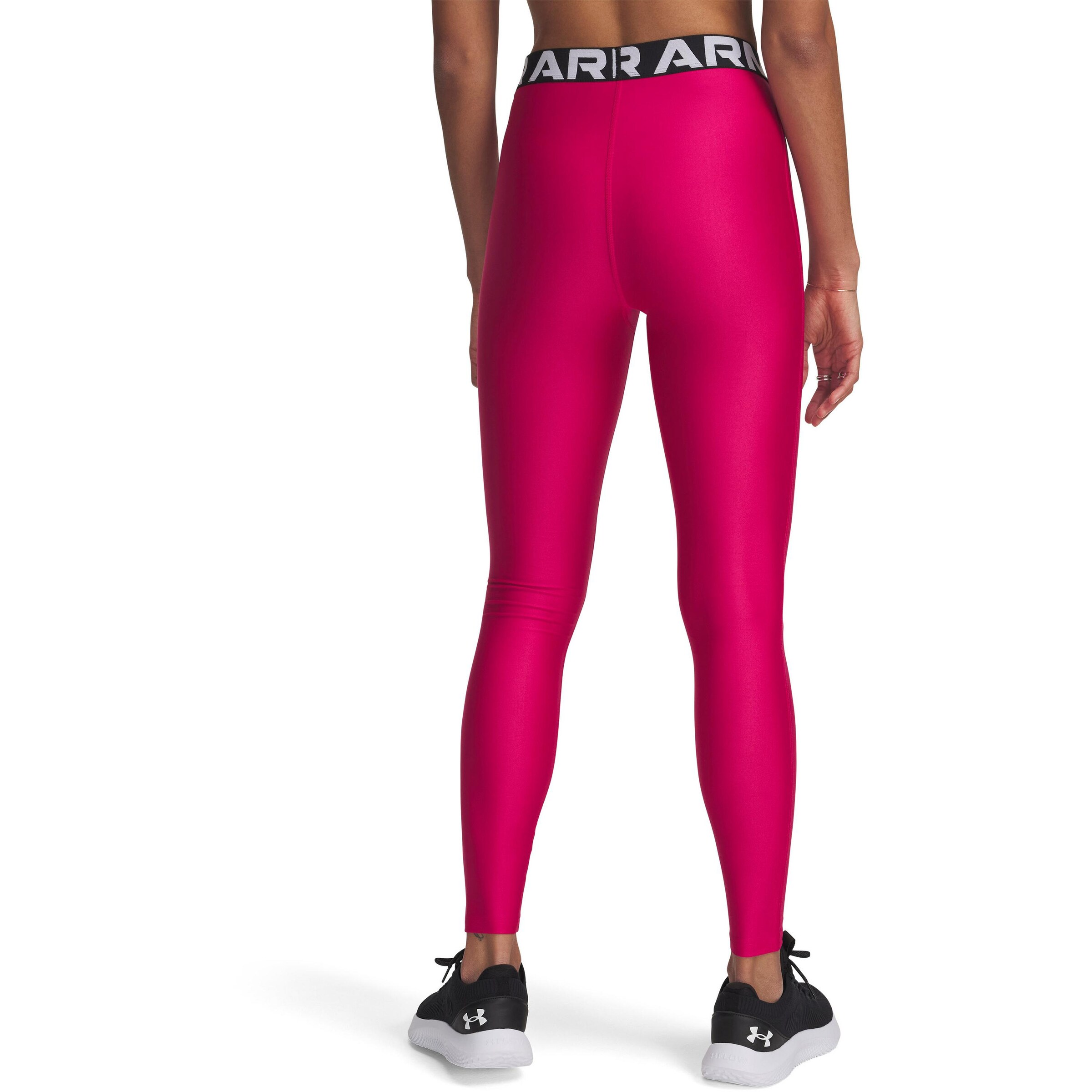 UNDER ARMOUR Skinny Workout Pants 'Authentics' in Pink