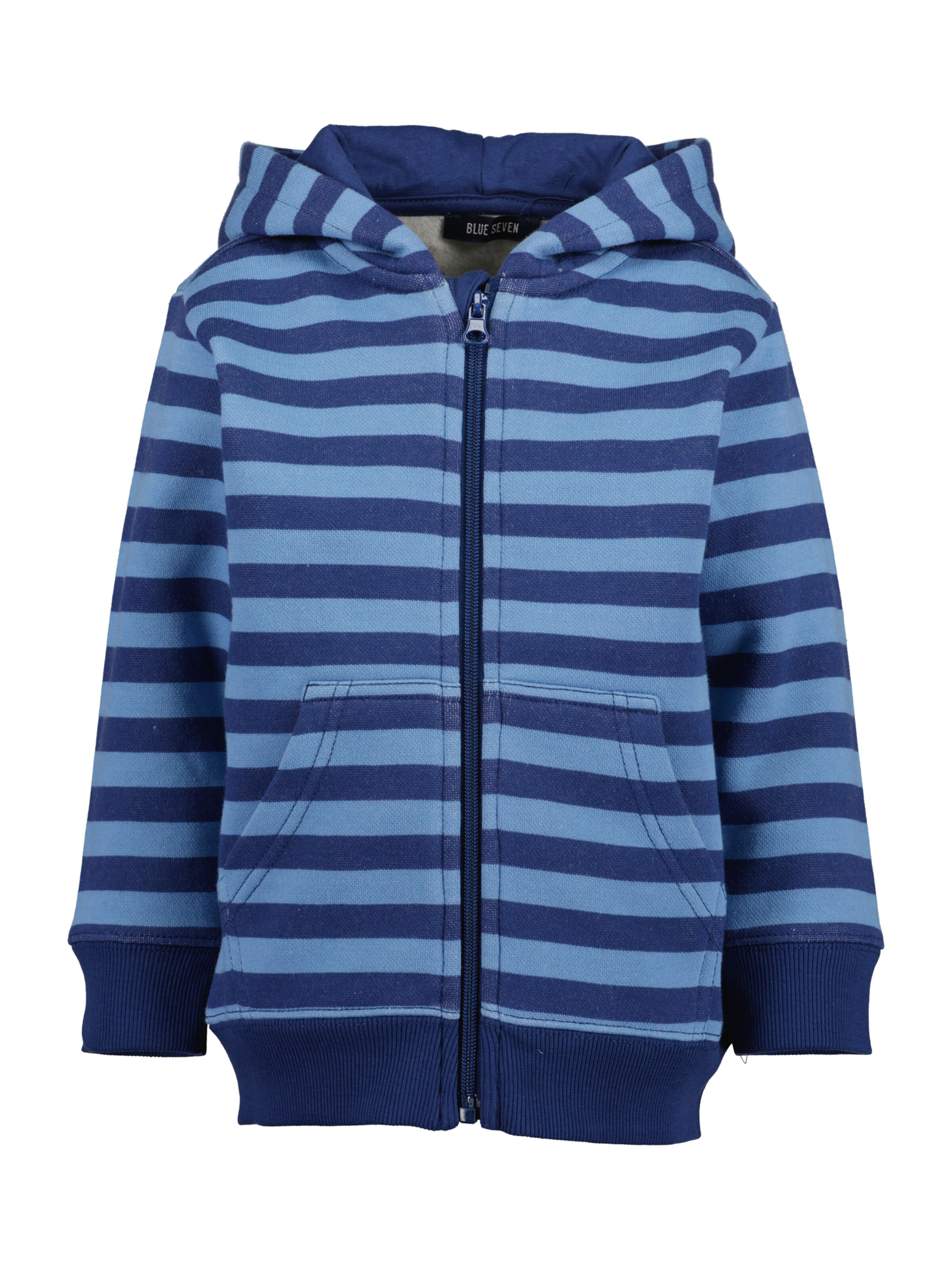 Hanorac de la BLUE SEVEN pe albastru: față