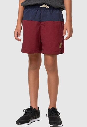 Urban Classics Zwemshorts in Blauw: voorkant