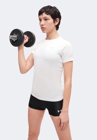 Maglia funzionale 'Authentics Comp' di UNDER ARMOUR in bianco