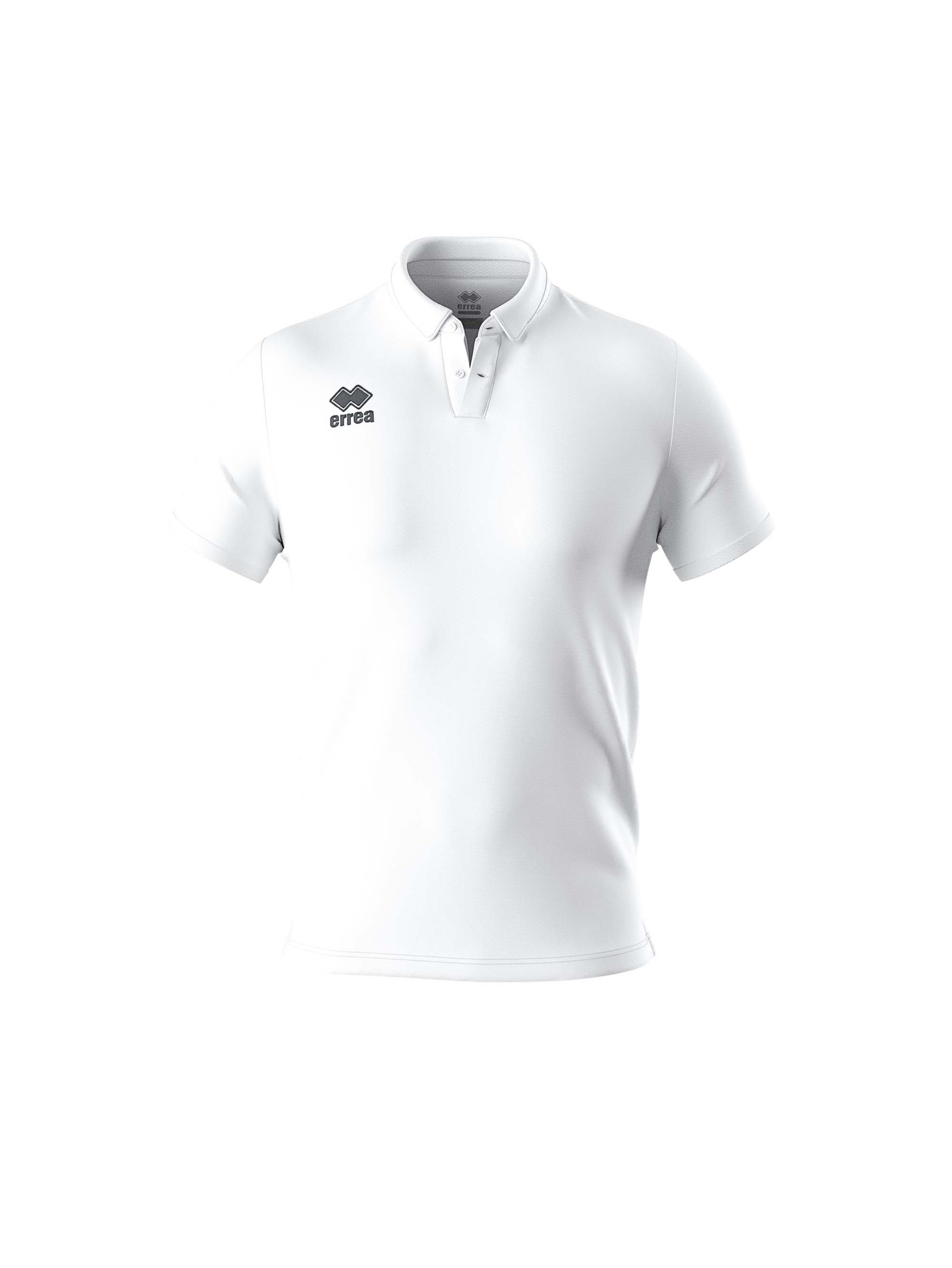 Errea Funktionsshirt 'Alex Polo Mc Jr' in Weiß: Vorderseite