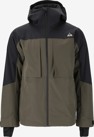 SOS Athletic Jacket 'Seceda' in Green: front