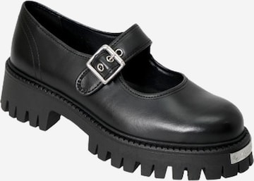 Yoxeone - Bailarinas con hebilla 'EDGE' en negro: frente