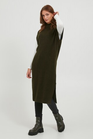 b.young Knitted dress 'BYNORA' in Brown