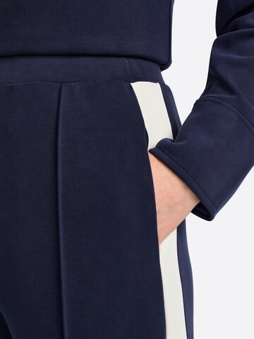 Rich & Royal Wide leg Trousers in Blue
