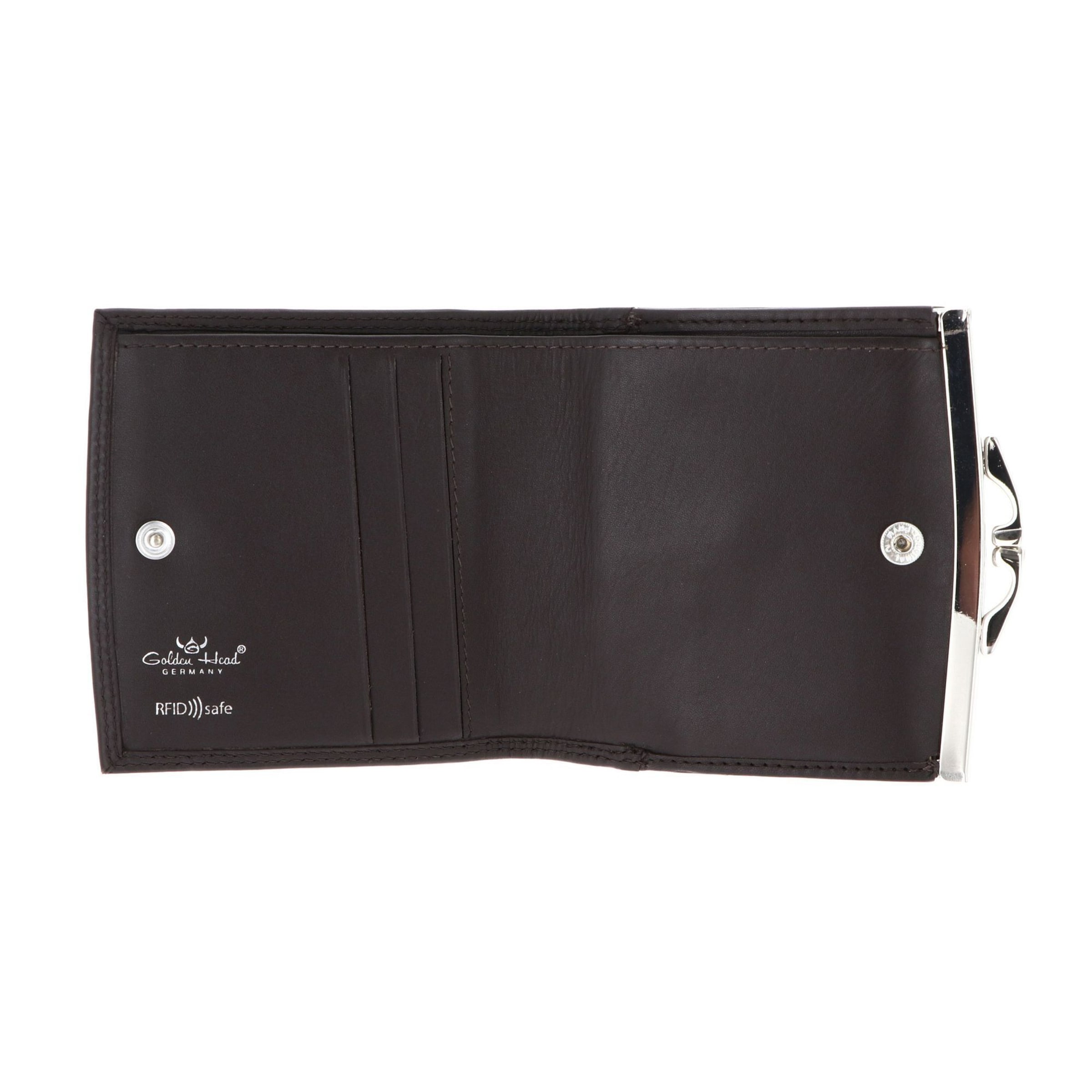 Porte-monnaies 'Polo' GOLDEN HEAD en marron