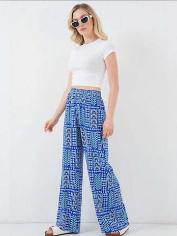 Bigdart Wide leg Broek in Blauw
