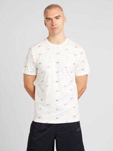 Nike Sportswear Bluser & t-shirts i beige: forside