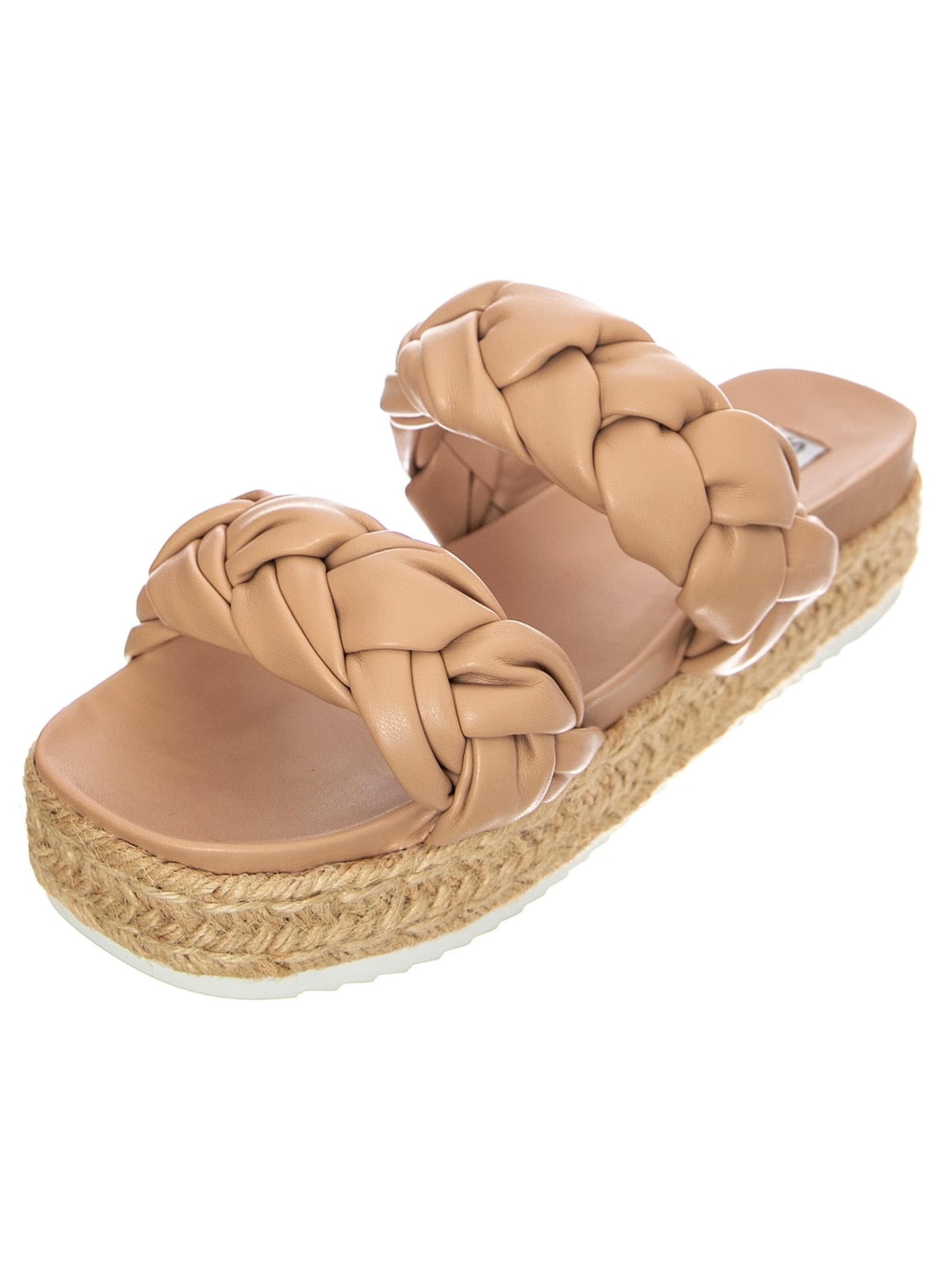 STEVE MADDEN Sandały 'GIST NUDE' w kolorze beżowy: przód