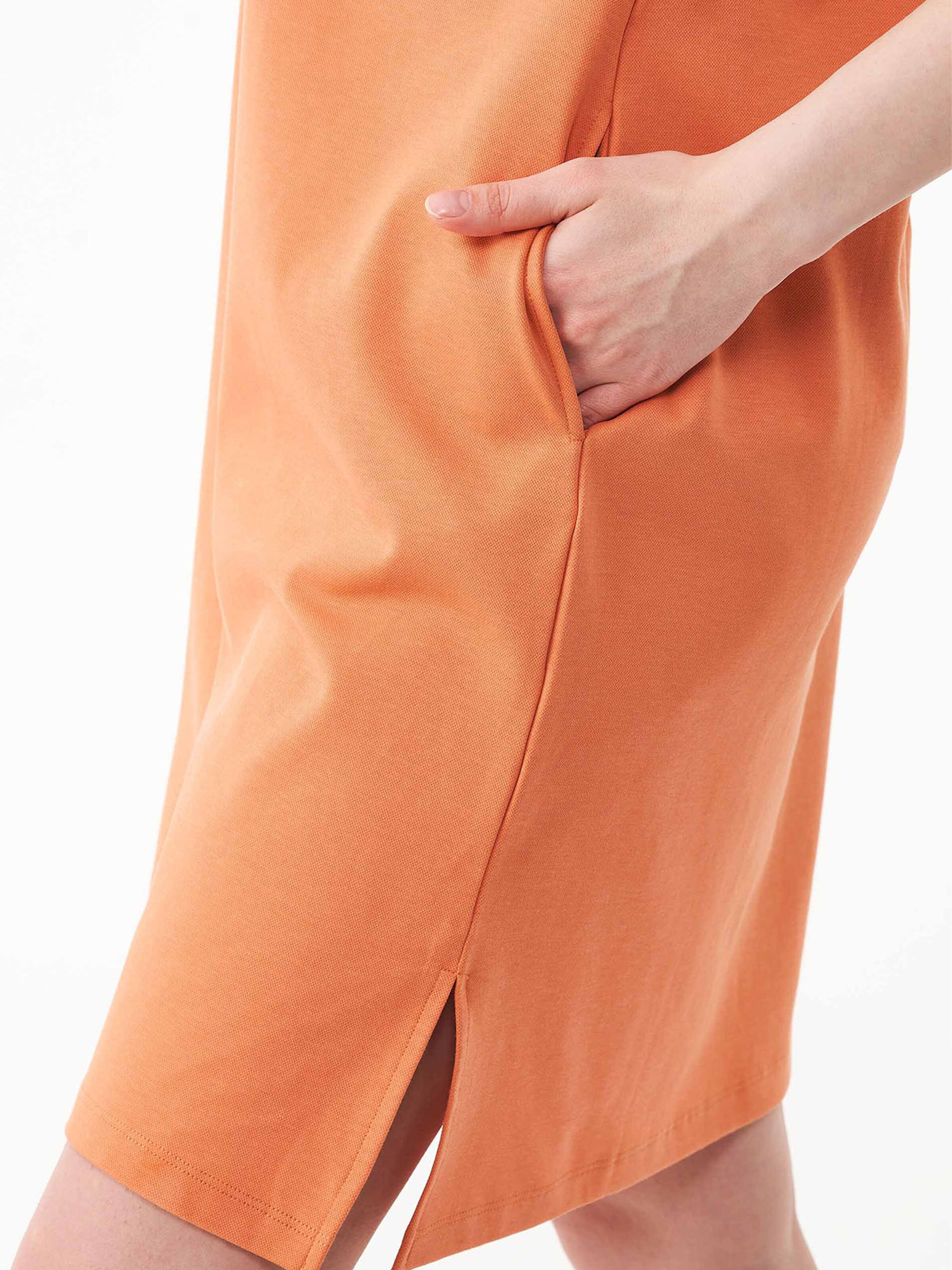 Organication Kleid in Orange