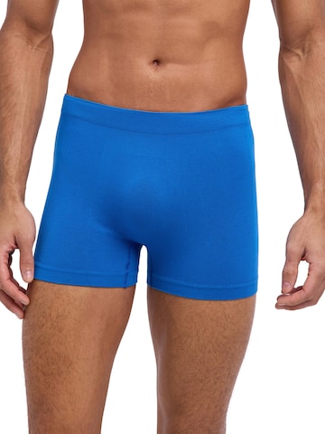 FALKE Boxershorts 'Seamless' in Blau: Vorderseite