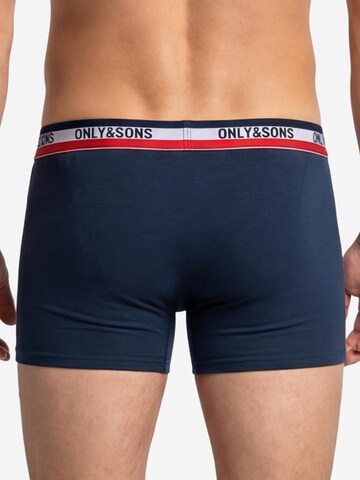 Only & Sons Boxershorts 'ONSFITZ SOLID BOXER' in Gemengde kleuren