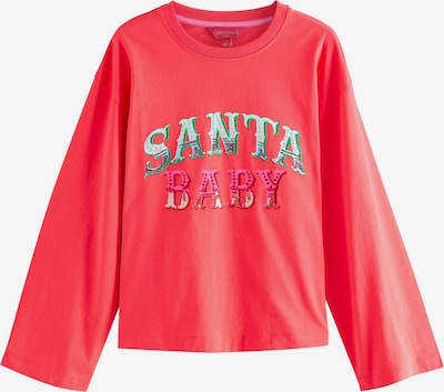 Next Majica 'Christmas Santa Baby' u svijetloplava / zelena / roza / crvena, Pregled proizvoda