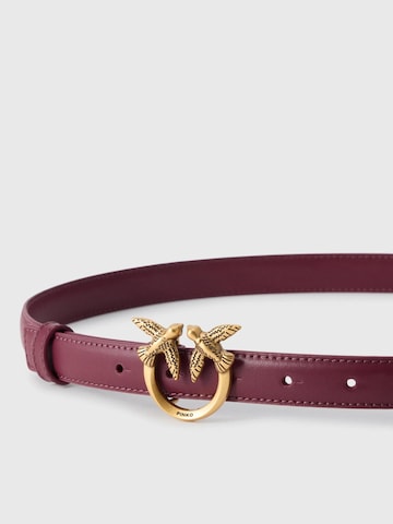 Ceinture 'LOVE BERRY' PINKO en rouge