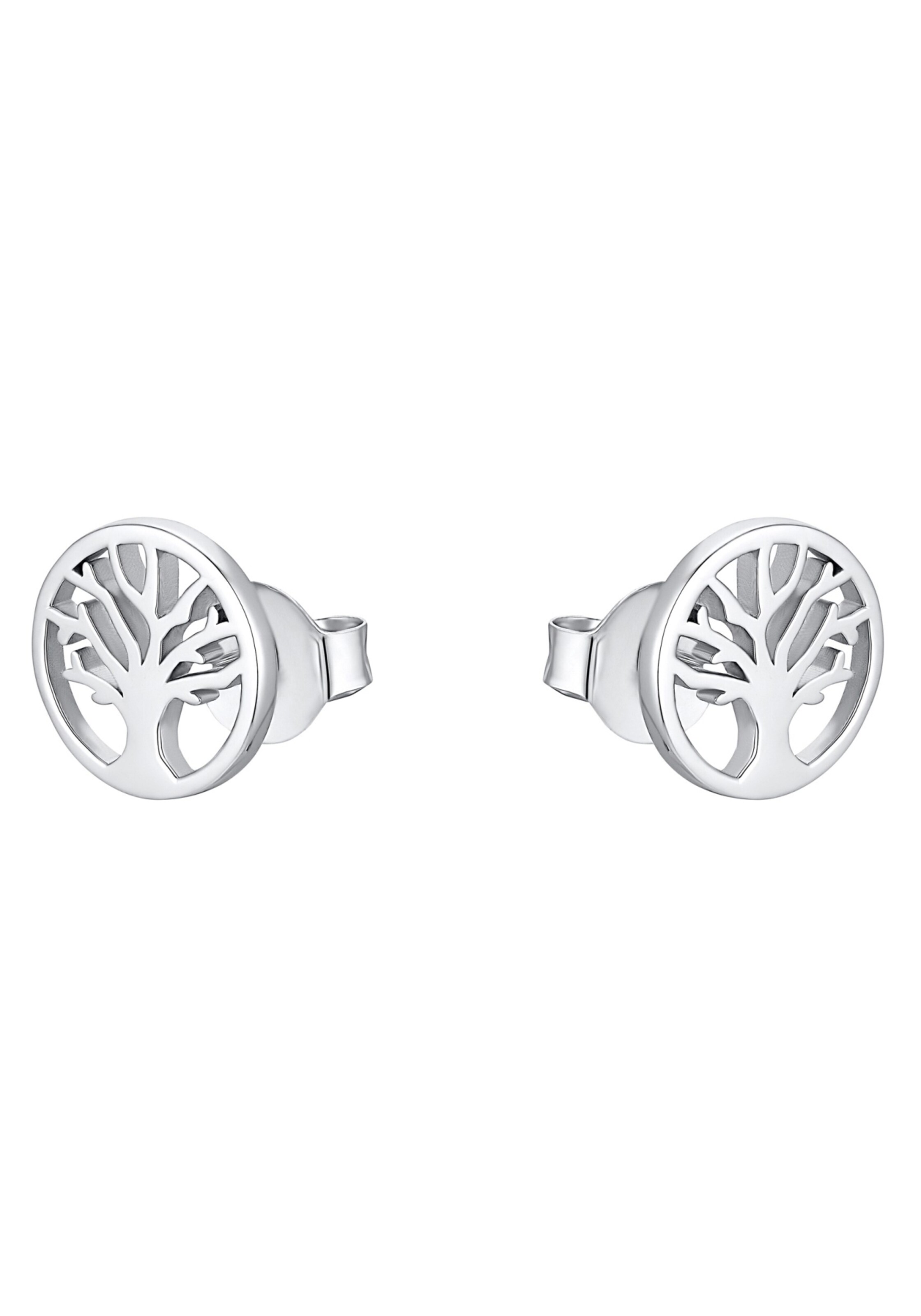 s.Oliver Ohrringe 'Lebensbaum' in Silber