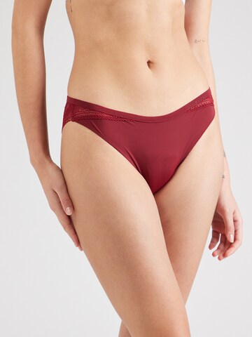 Slip Tommy Hilfiger Underwear en rouge : devant