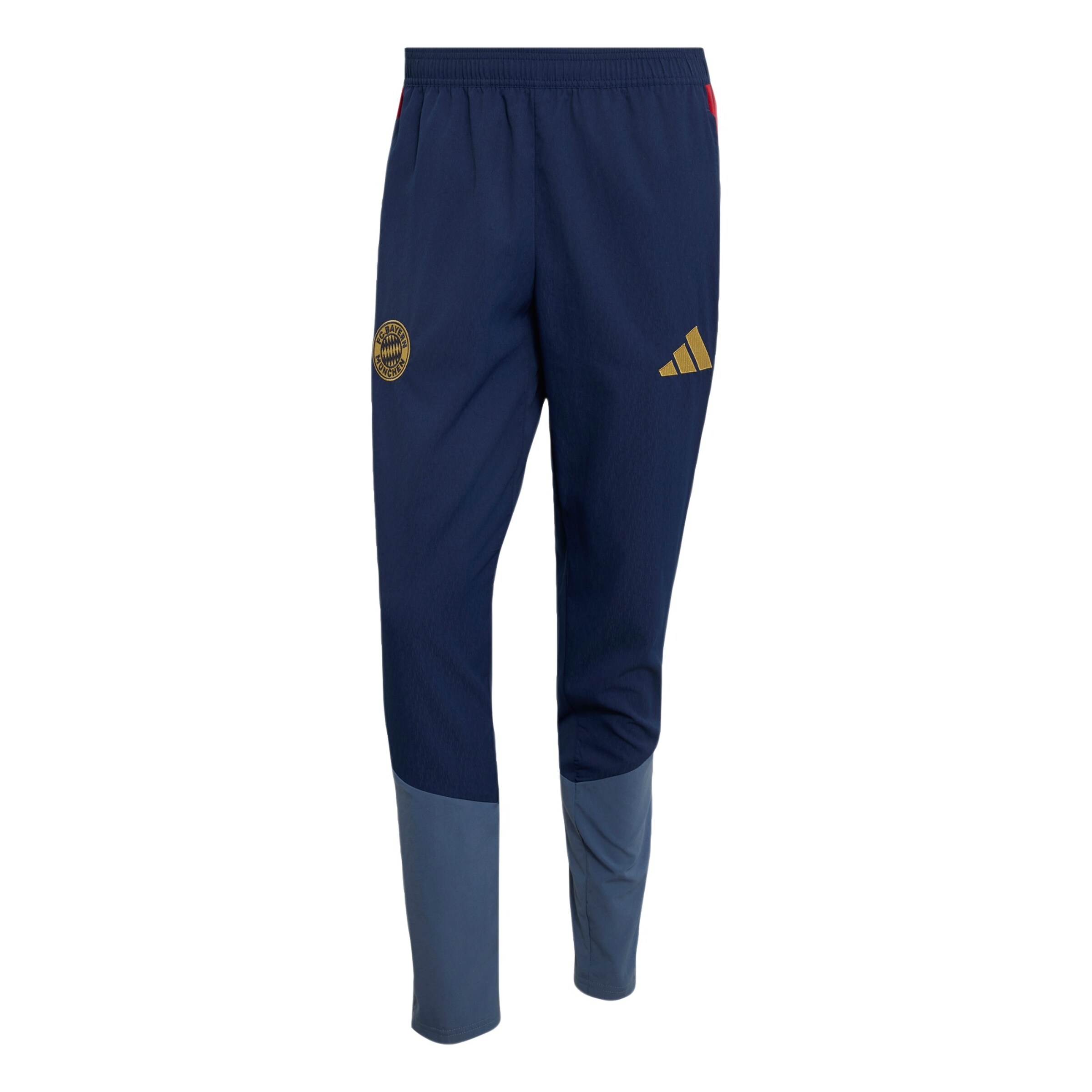 ADIDAS PERFORMANCE Sporthose 'FC Bayern München 26/27' in navy / dunkelgelb / kirschrot, Produktansicht