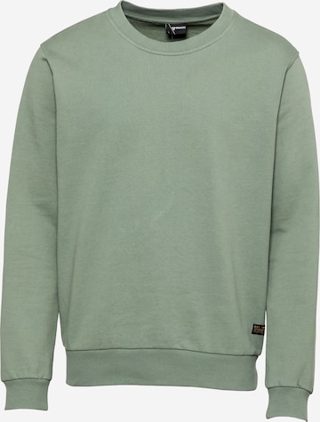 BRUNOTTI Athletic Sweatshirt 'Notcher' in Green: front