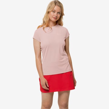 JACK WOLFSKIN Functioneel shirt in Roze: voorkant