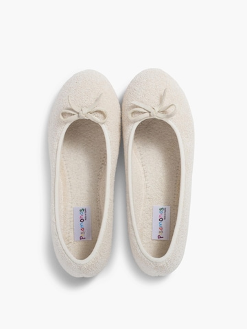 Pantoufle Pisamonas en beige