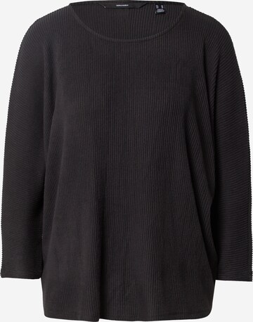 VERO MODA Shirt 'FANNIE' in Zwart: voorkant