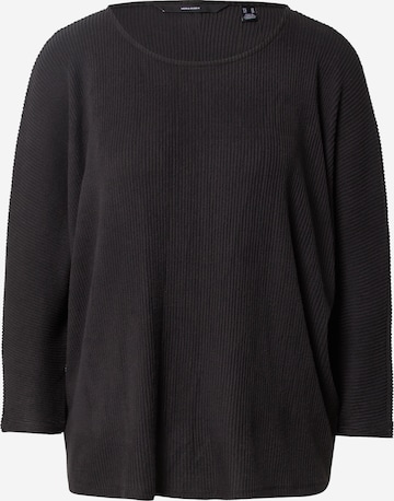 VERO MODA - Camisa 'FANNIE' em preto: frente