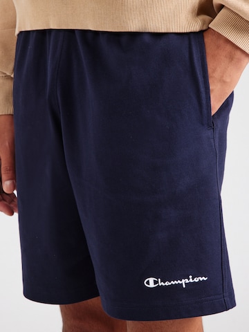 Champion Authentic Athletic Apparel Regular Trousers in Blue