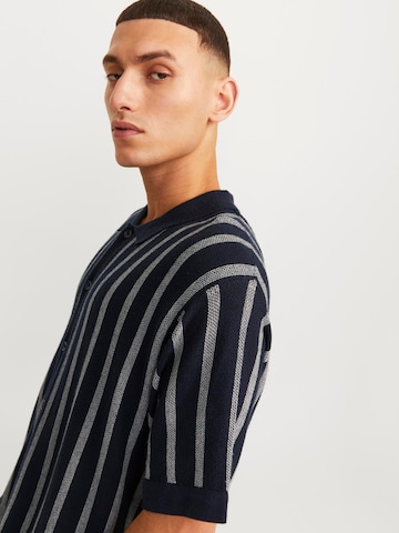 JACK & JONES Kofta 'Faro Sodra' i blå