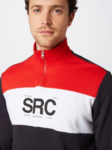 sarkans Only & Sons Sportisks džemperis 'RUNNING'
