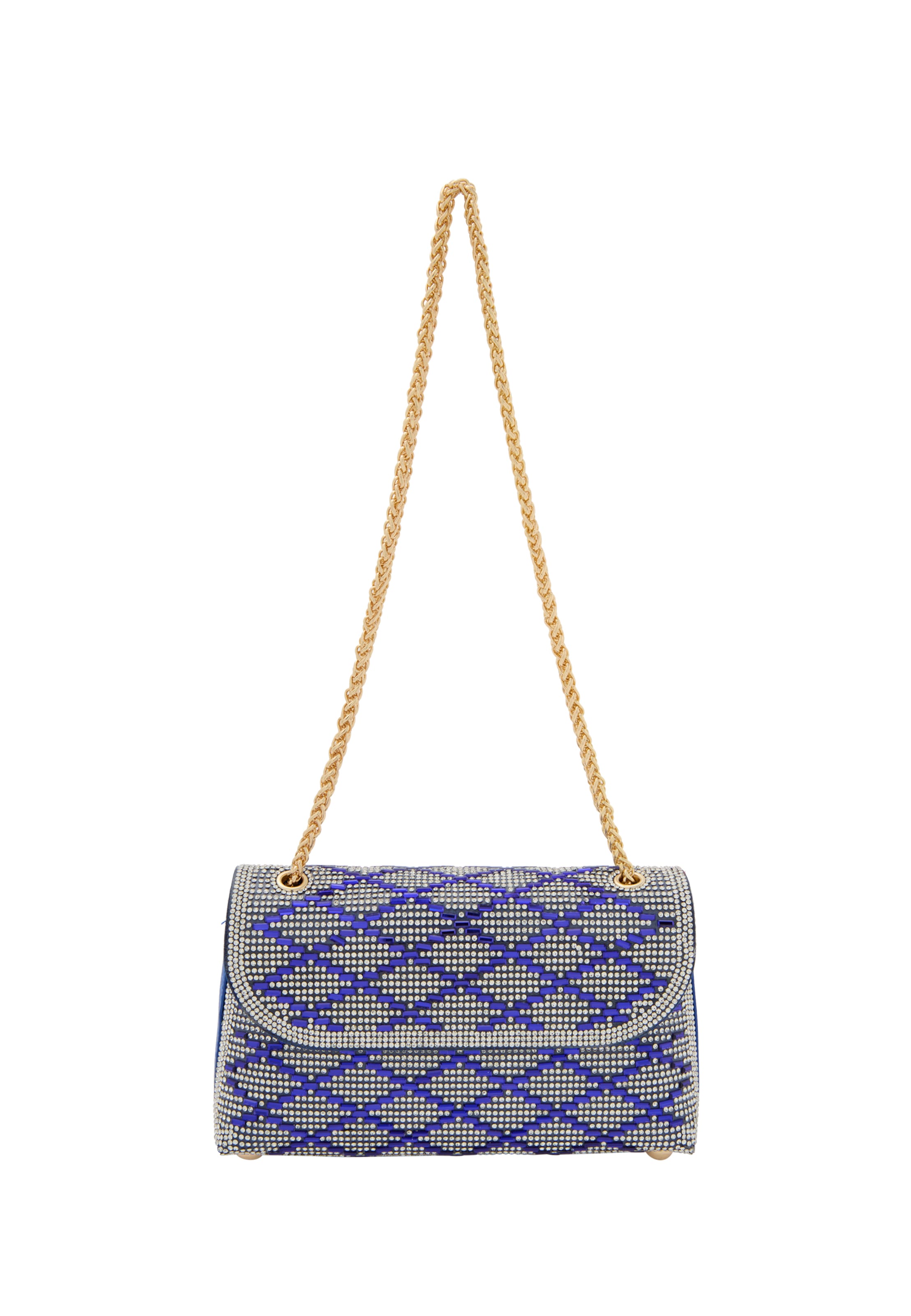 faina Pisemska torbica | modra barva: sprednja stran