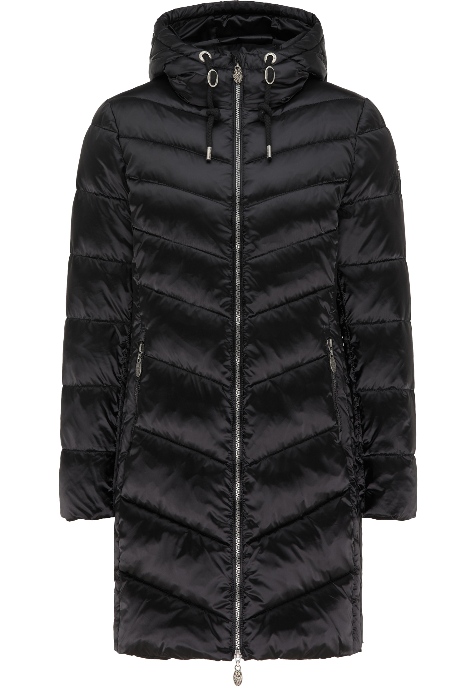 du5Sf Odzież DreiMaster Klassik Płaszcz zimowy w kolorze Czarnym 