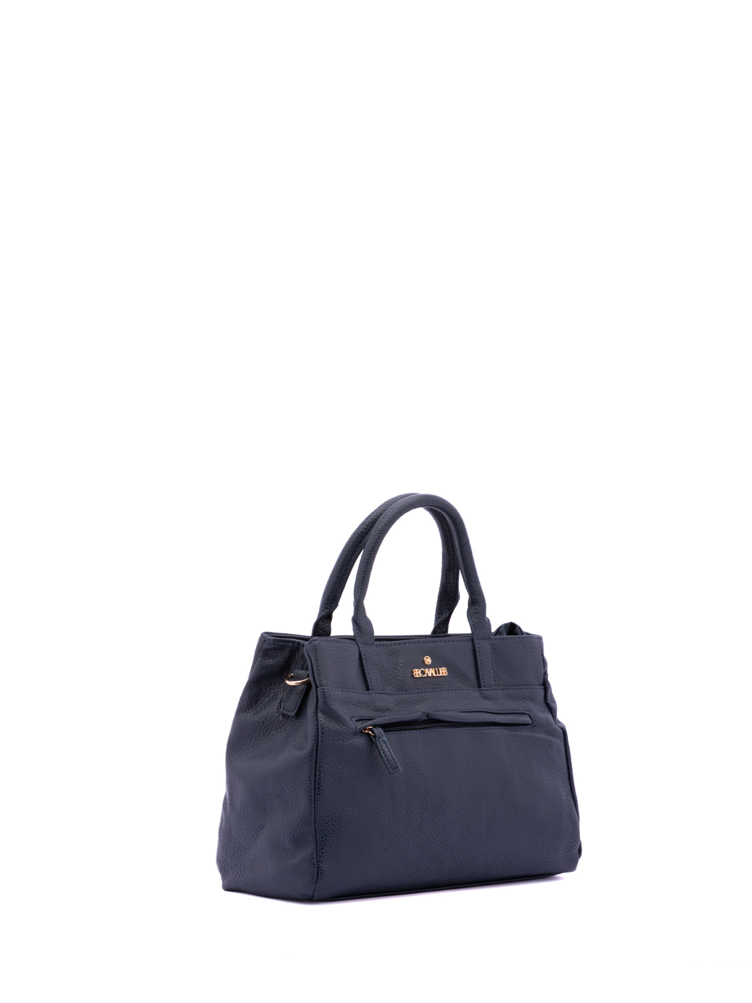 Borsa a mano 'Borsa a Mano Donna B Cavalli Ecopelle Zip - 30x22x10 cm' di B. Cavalli in blu