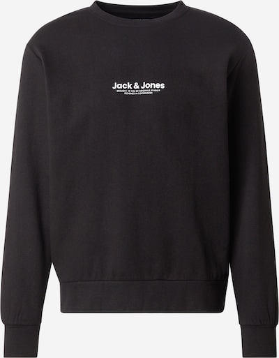 JACK & JONES Collegepaita 'JWHVESTERBRO' värissä musta / valkoinen, Tuotenäkymä