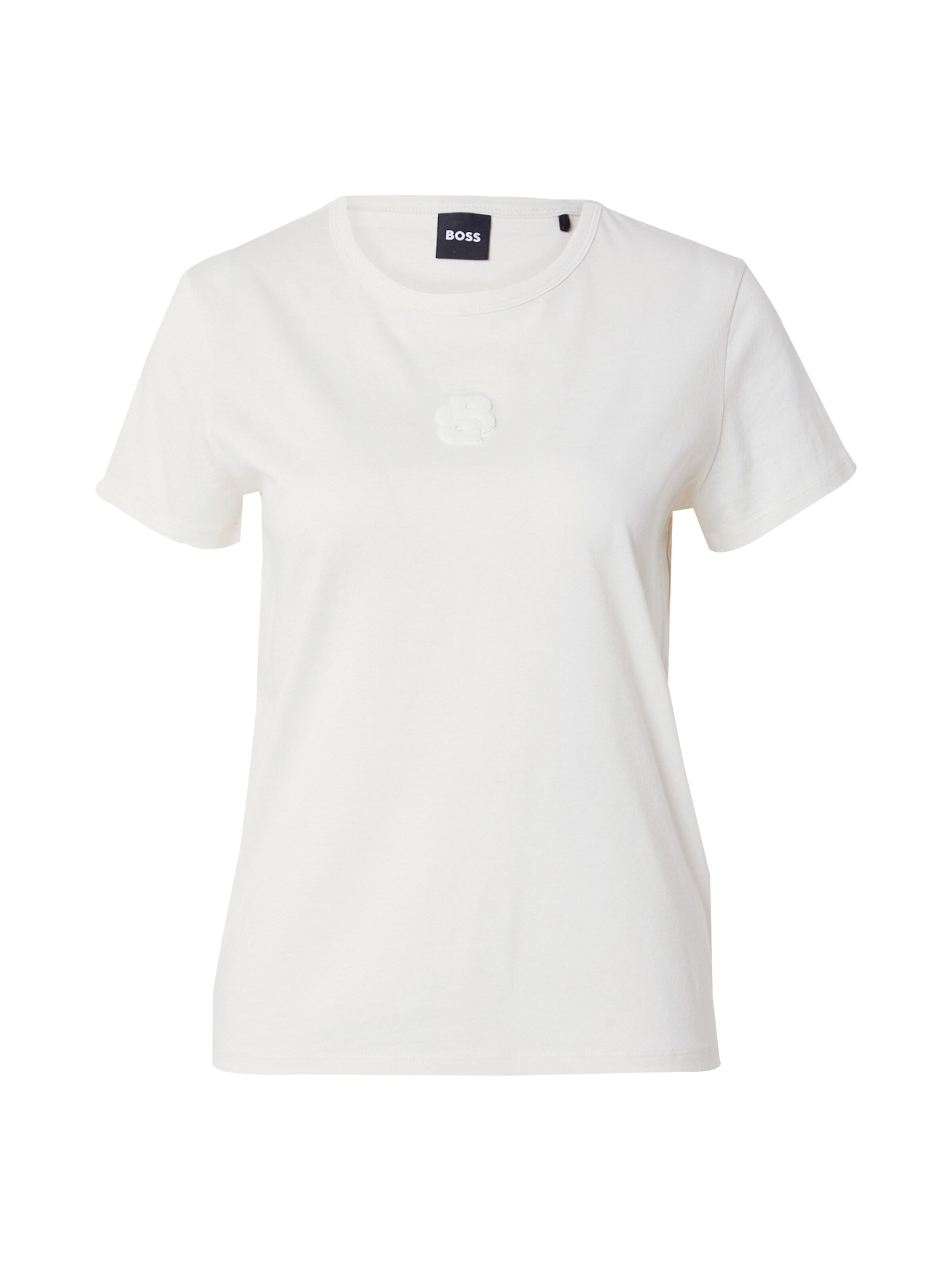 BOSS Koszulka 'Eventsa6' w kolorze biały: przód