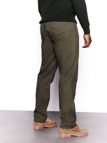 Next Обычный Брюки-чинос в Зеленый