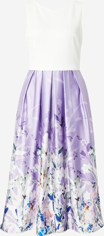 SWING Dress in Purple: front