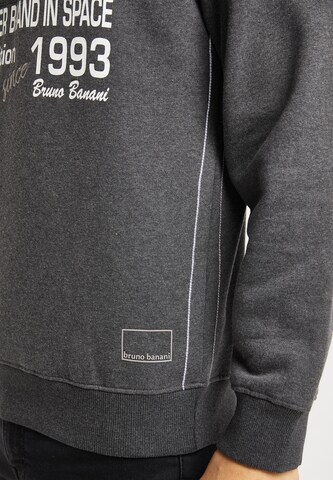 Sweat-shirt 'Dixon' Bruno Banani en gris