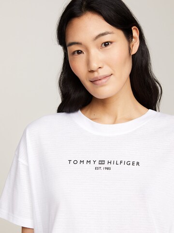 TOMMY HILFIGER T-Shirt 'Sport Essential' in Weiß