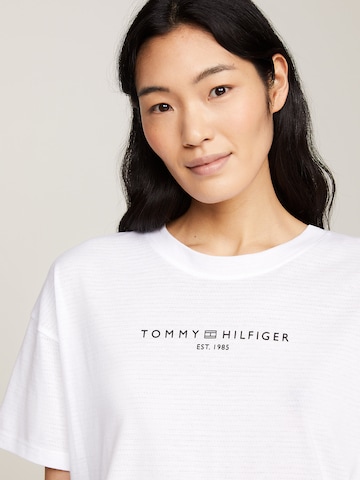 TOMMY HILFIGER T-Shirt 'Sport Essential' in Weiß