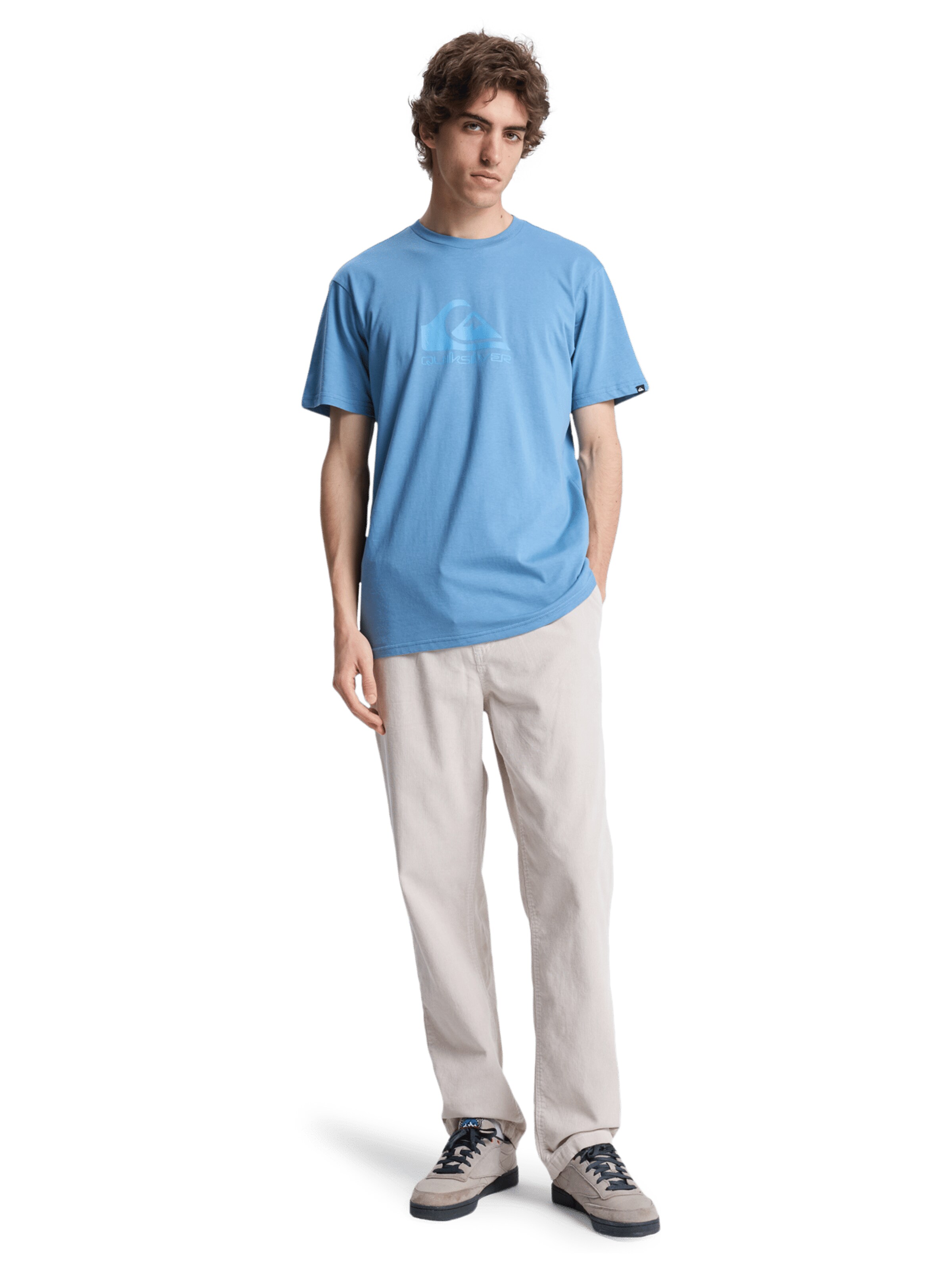 QUIKSILVER Regular Hose 'Taxer' in Weiß