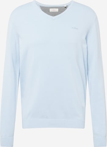 Pull-over s.Oliver en bleu : devant