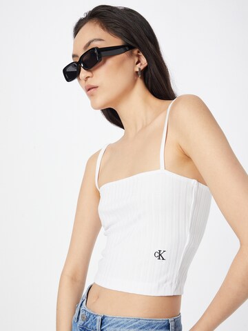 Calvin Klein Jeans - Top en blanco