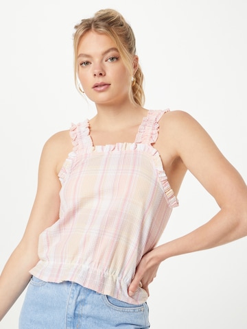 Top 'EMILY' di LMTD in rosa: frontale