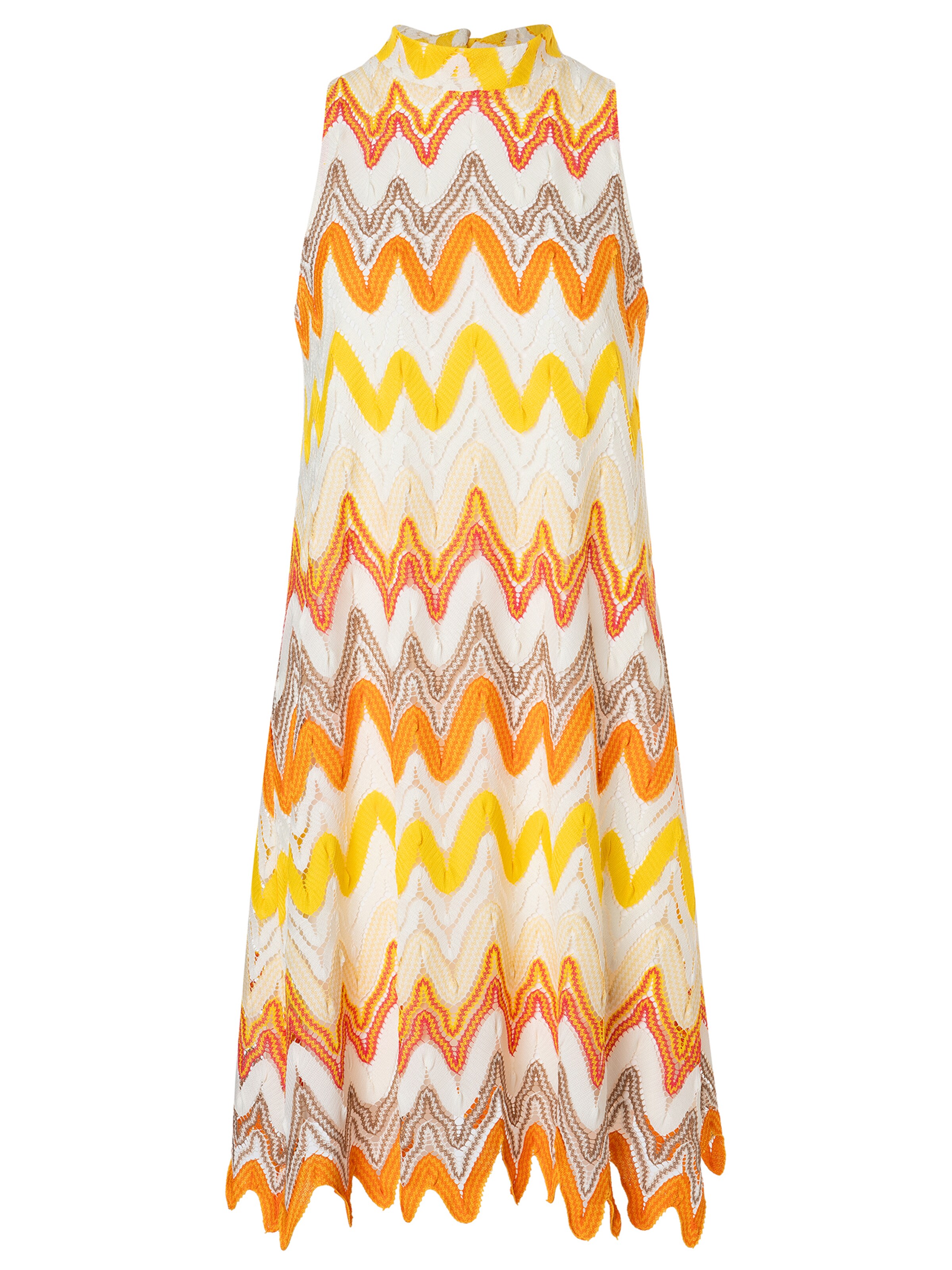 Ana Alcazar Knit dress 'Zitola' in Orange: front